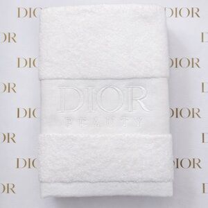 Dior Elegant White Face Towel